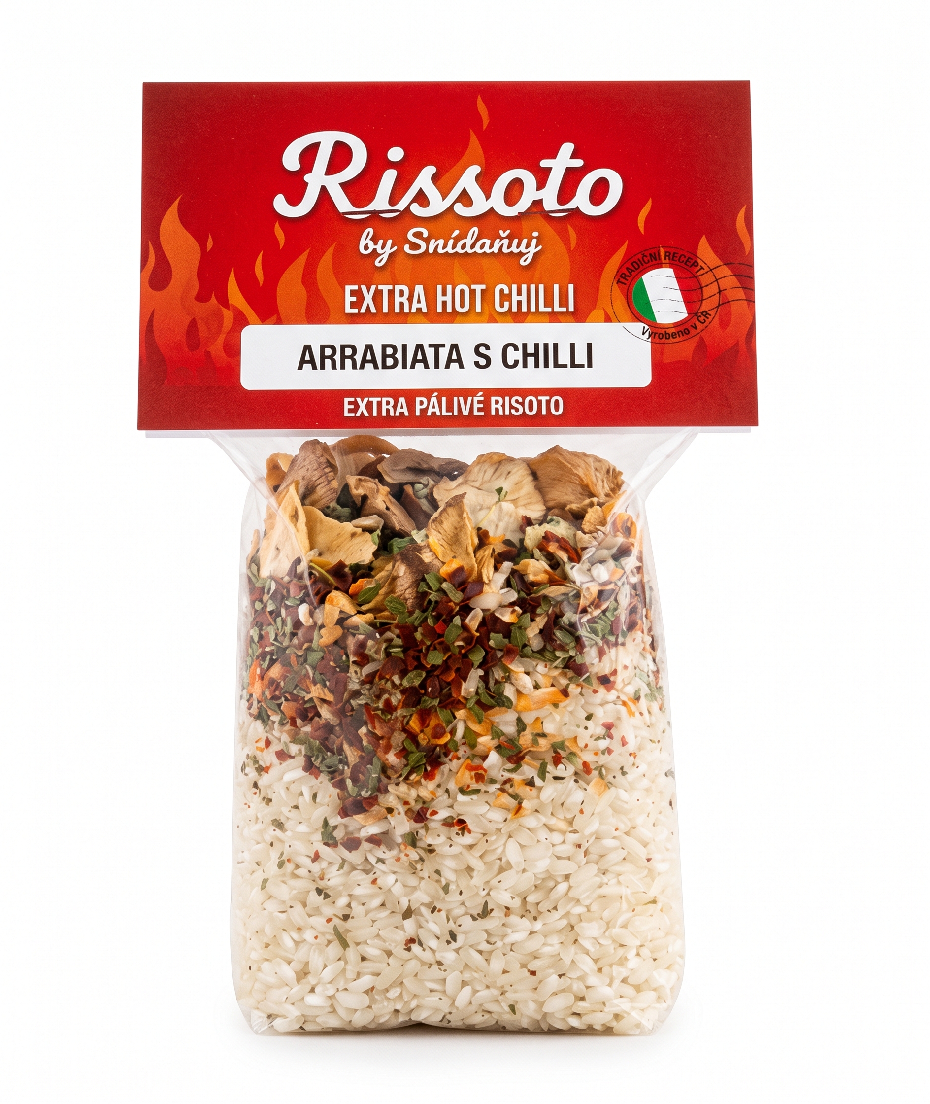 Rissoto Arrabiata s Chilli (Extra Hot)