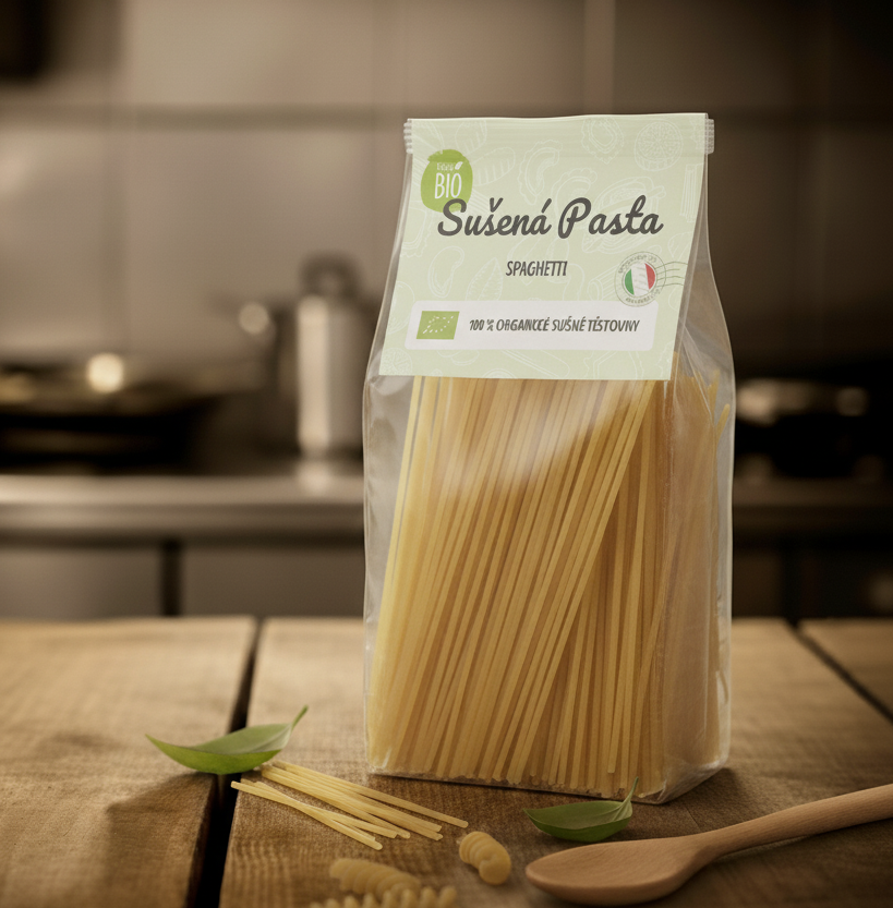 BIO Sušené těstoviny Spaghetti 400g