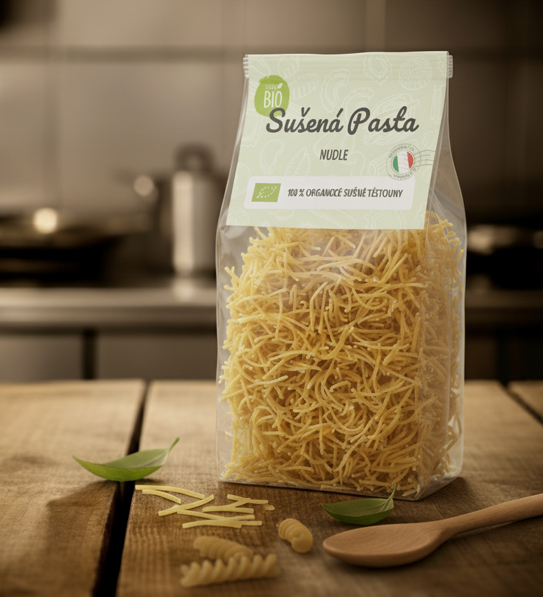 BIO Sušené těstoviny Nudle 400g