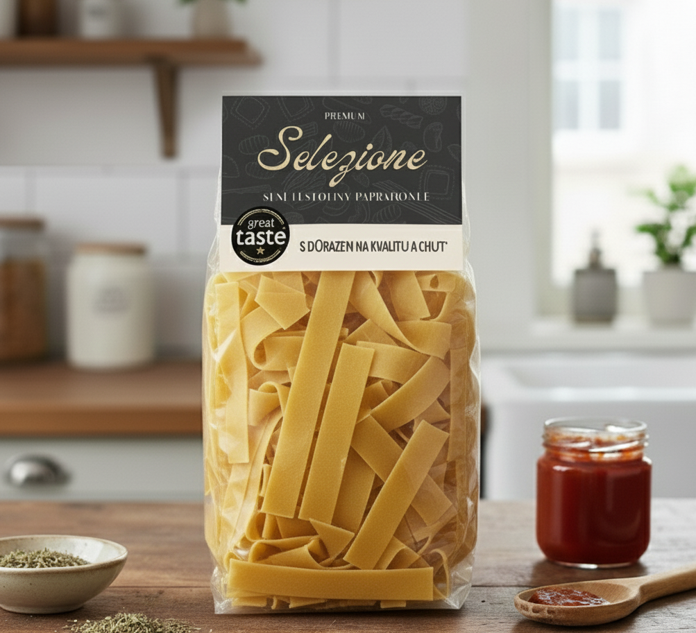 Sušené těstoviny "Great Taste" Pappardelle 400g