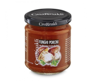 Sugo Fungi Porcini con olio extra vergine di oliva 190g