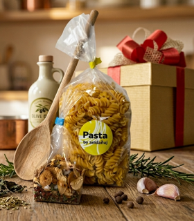 Dárkový set Pasta + Koření + Vařečka  
